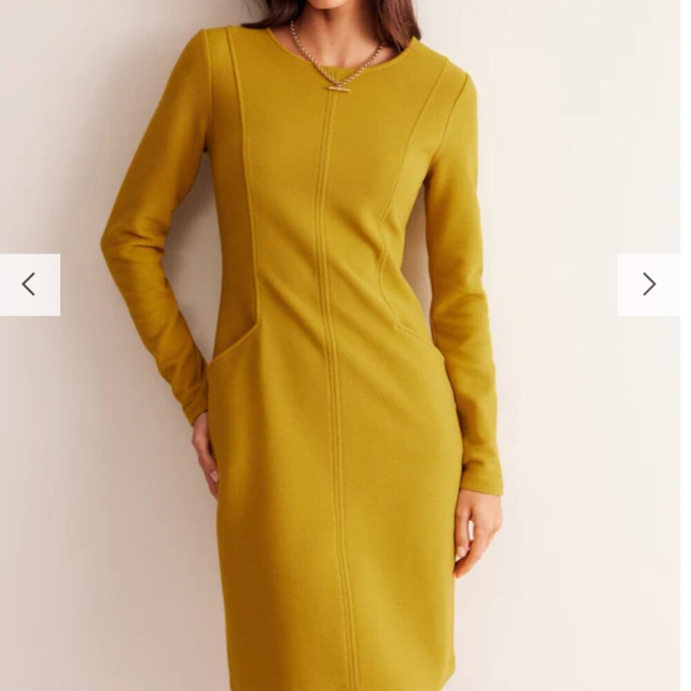 Boden Golden Long Sleeve‎ Dress